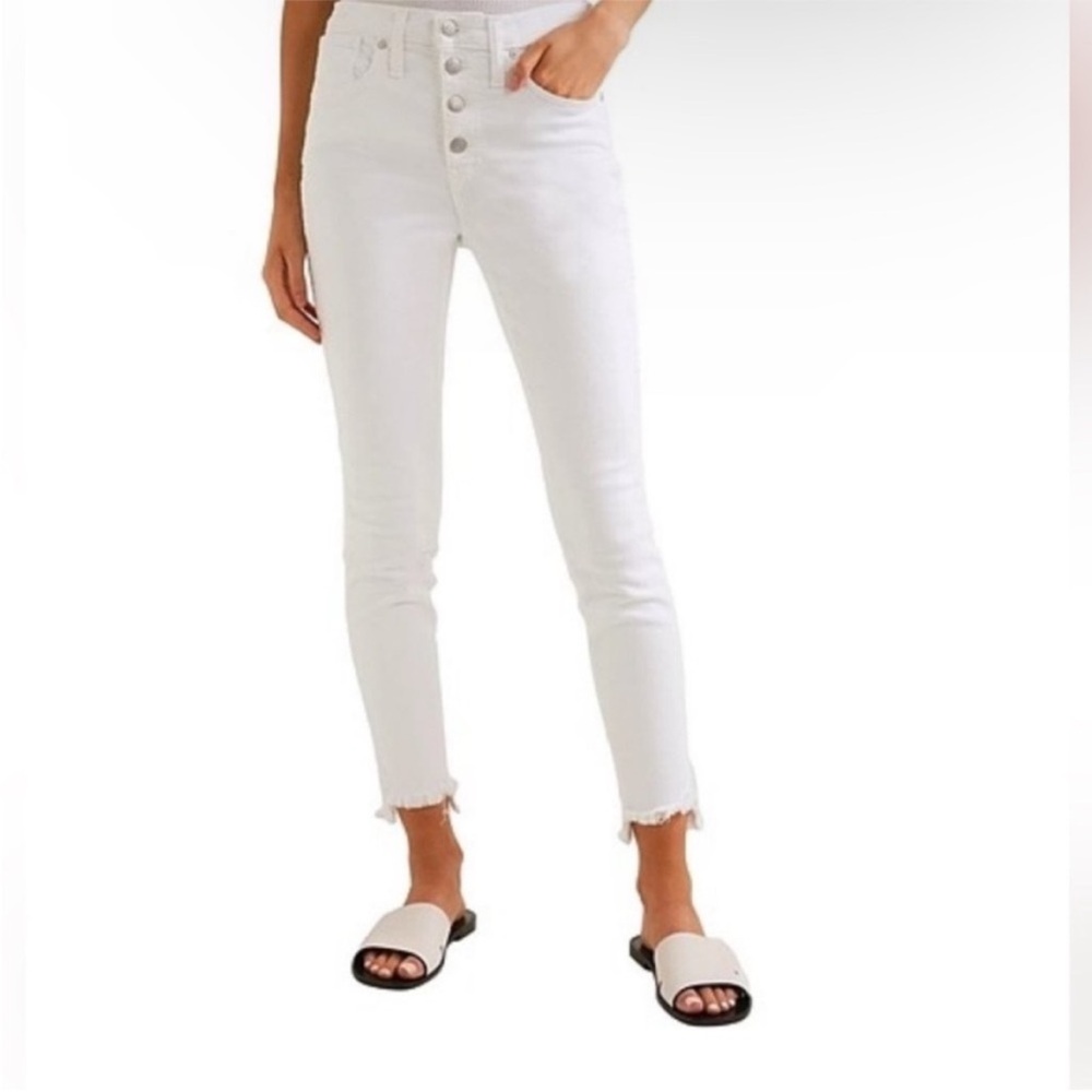 Madewell Women's Skinny Jeans - White